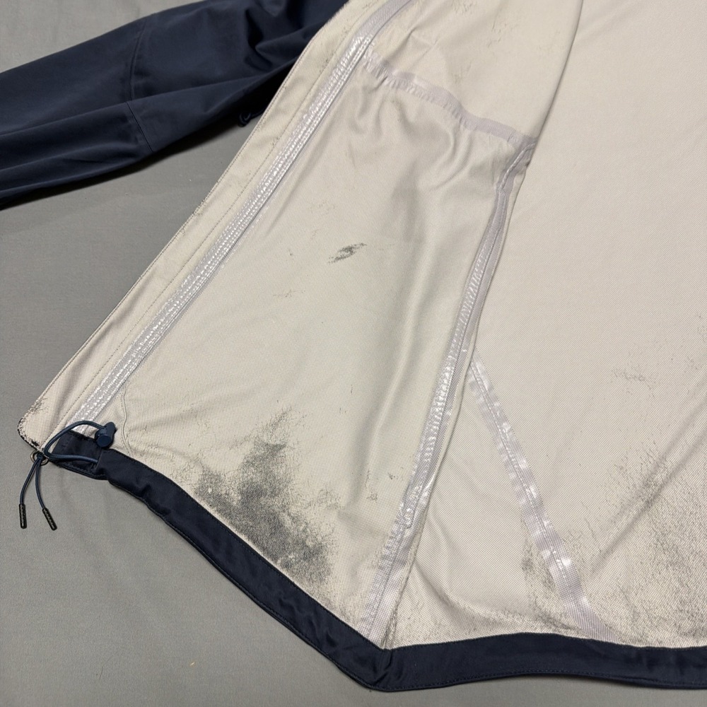 The North Face Mens Allproof Full Zip Hooded Lightweight Vinted Zip Pit Jacket L - Picture 11 of 16